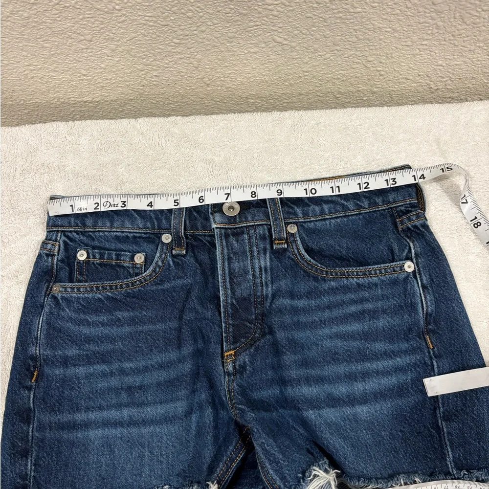 Rag & Bone New York Cambria Denim Cutoff DRE Shorts Sz 23 - Picture 12 of 12